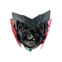 PULSAR 135LS - FAROL COMPLETO ROJO