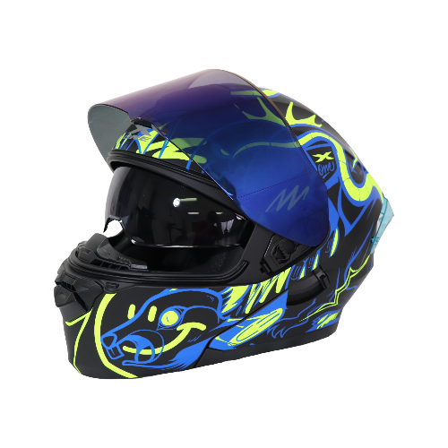 CASCO THE RAT NEGRO/AMARILLO M - XONE