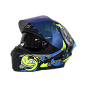 CASCO BURN IT NEGRO/GRIS M - XONE