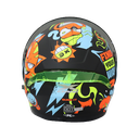 CASCO BURN IT NEGRO/ANARANJADO M - XONE