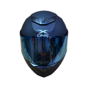 CASCO 500GT NEGRO MATE AMARILLO M - XONE