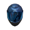 CASCO 500GT NEGRO MATE AZUL M - XONE