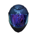 CASCO 500GT NEGRO MATE FUCSIA M - XONE