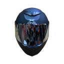 CASCO 500GT NEGRO MATE ROJO M - XONE