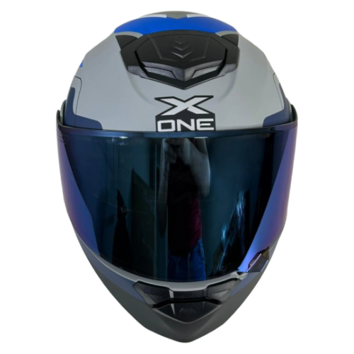 CASCO ILLO AZUL/NEGRO M - XONE