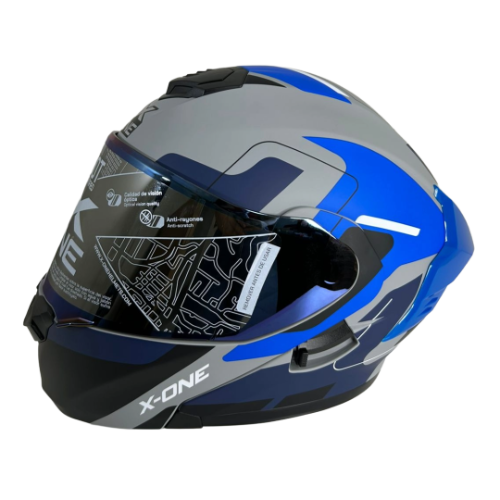 CASCO ILLO AZUL/NEGRO M - XONE