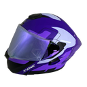 CASCO ILLO MORADO/NEGRO M - XONE