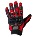 SET GUANTES ROJO S - PRO BIKER