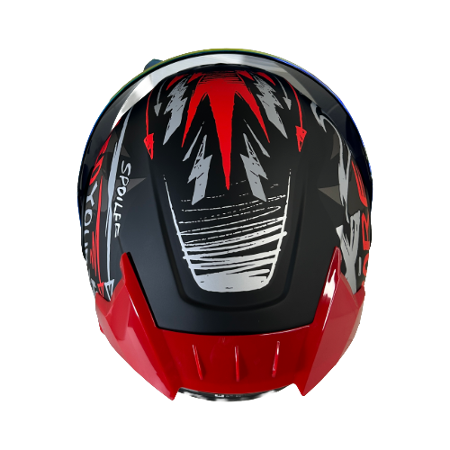 CASCO NEGRO MORADO FIBER M - XONE