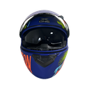 CASCO AZUL LIGHT UP M - XONE