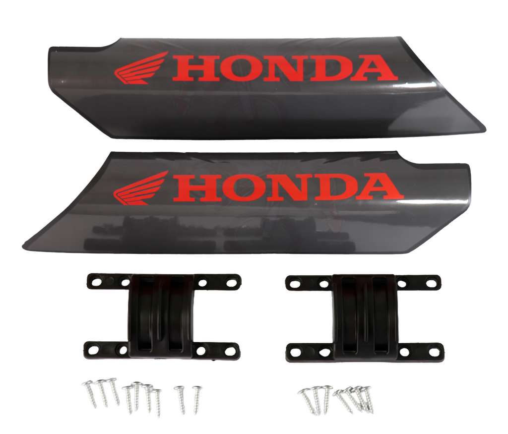 PROTECTOR BARRA HONDA NEGRO/ROJO