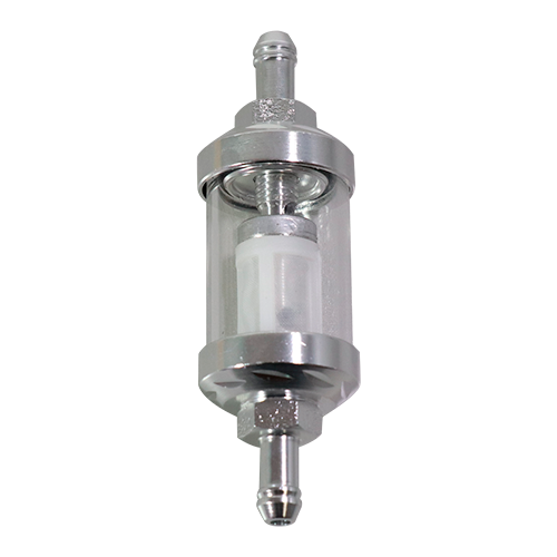 FILTRO GASOLINA UNIVERSAL BLANCO