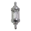 FILTRO GASOLINA UNIVERSAL BLANCO