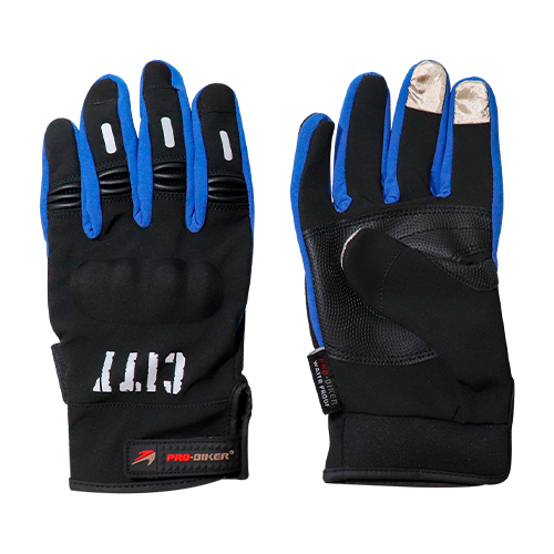 SET GUANTES AZUL XL - CITY