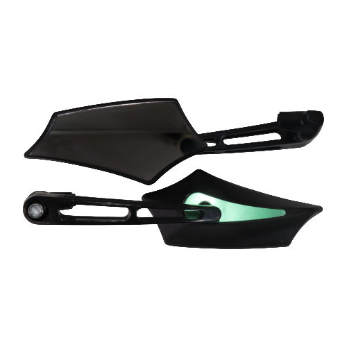 SET ESPEJOS CON ADAPTADORES VERDE