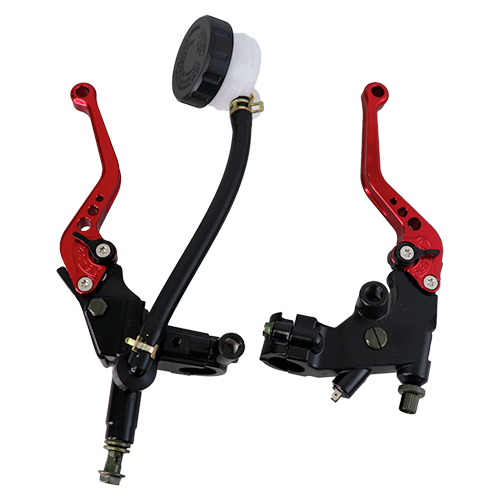 SET BOMBA DE FRENO PLASTICO ROJO