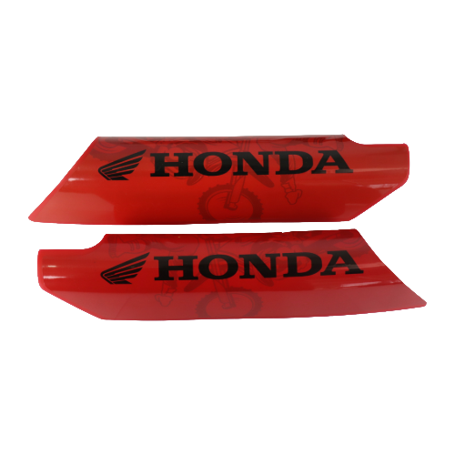 PROTECTOR BARRA HONDA ROJO/NEGRO