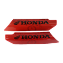 PROTECTOR BARRA HONDA ROJO/NEGRO
