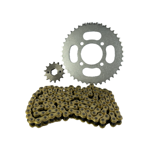 FIRE 125 - KIT SPROCKET 42T/14T GOLDEN
