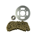 FIRE 125 - KIT SPROCKET 42T/14T GOLDEN