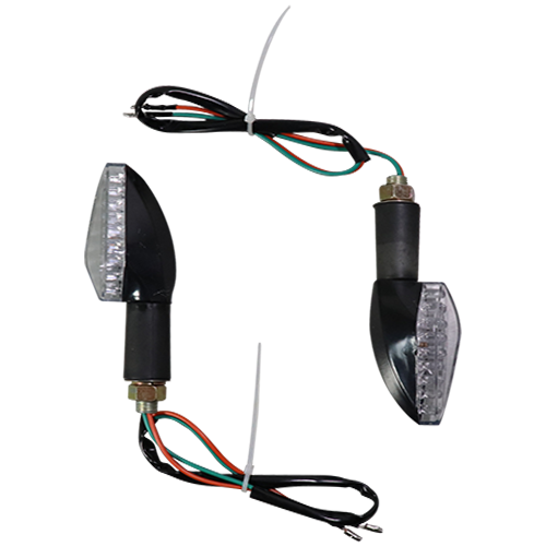 [101XT1435] ITALIKA FT150 - SET DE PIDEVIAS TRAS LED