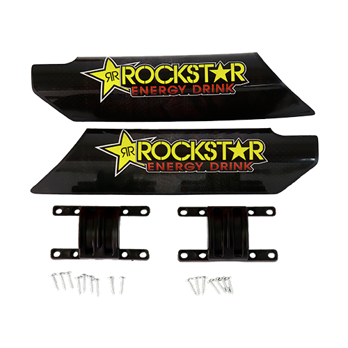 [101RT032] PROTECTOR BARRA ROCKSTAR NEGRO