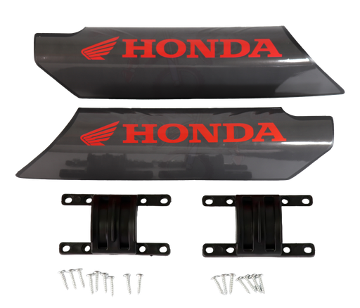 [101RT012] PROTECTOR BARRA HONDA NEGRO/ROJO