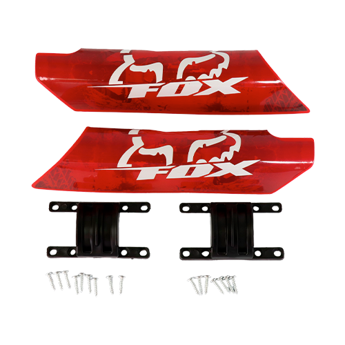 [101RT009] PROTECTOR BARRA FOX ROJO