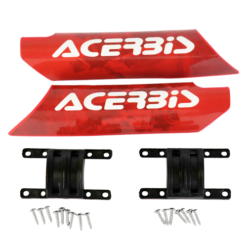 [101RT003] PROTECTOR BARRA ACERBIS ROJO