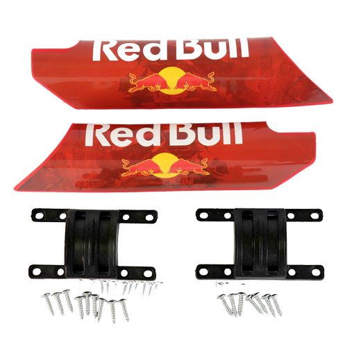 [101RT027] PROTECTOR BARRA REDBULL ROJO