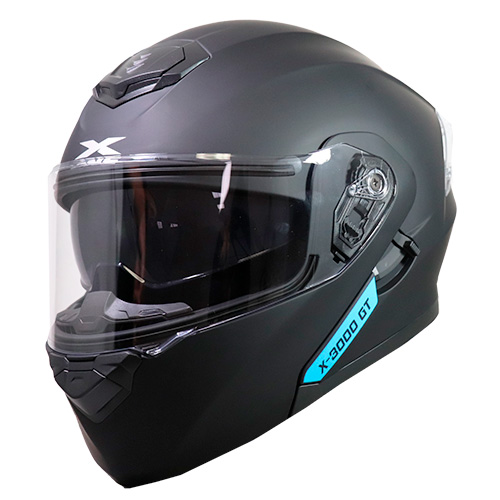 [XONE-NM-AZM] CASCO NEGRO MATE AZUL M - XONE