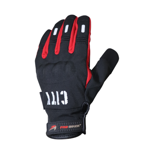 [5-1006XL] SET GUANTES ROJO XL - CITY