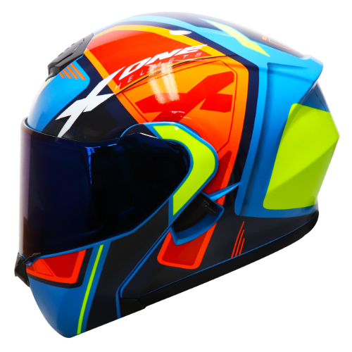 [XONE-PUZZLEE-AZ-S] CASCO AZUL PUZZLEE S - XONE
