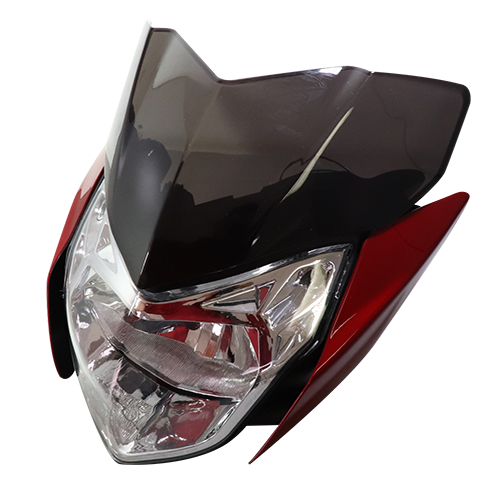 [B2866498-01] PULSAR 135LS - FAROL COMPLETO ROJO