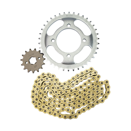 [101SK803] KIT SPROCKET 38T/15T C/DORADA - JITAKO